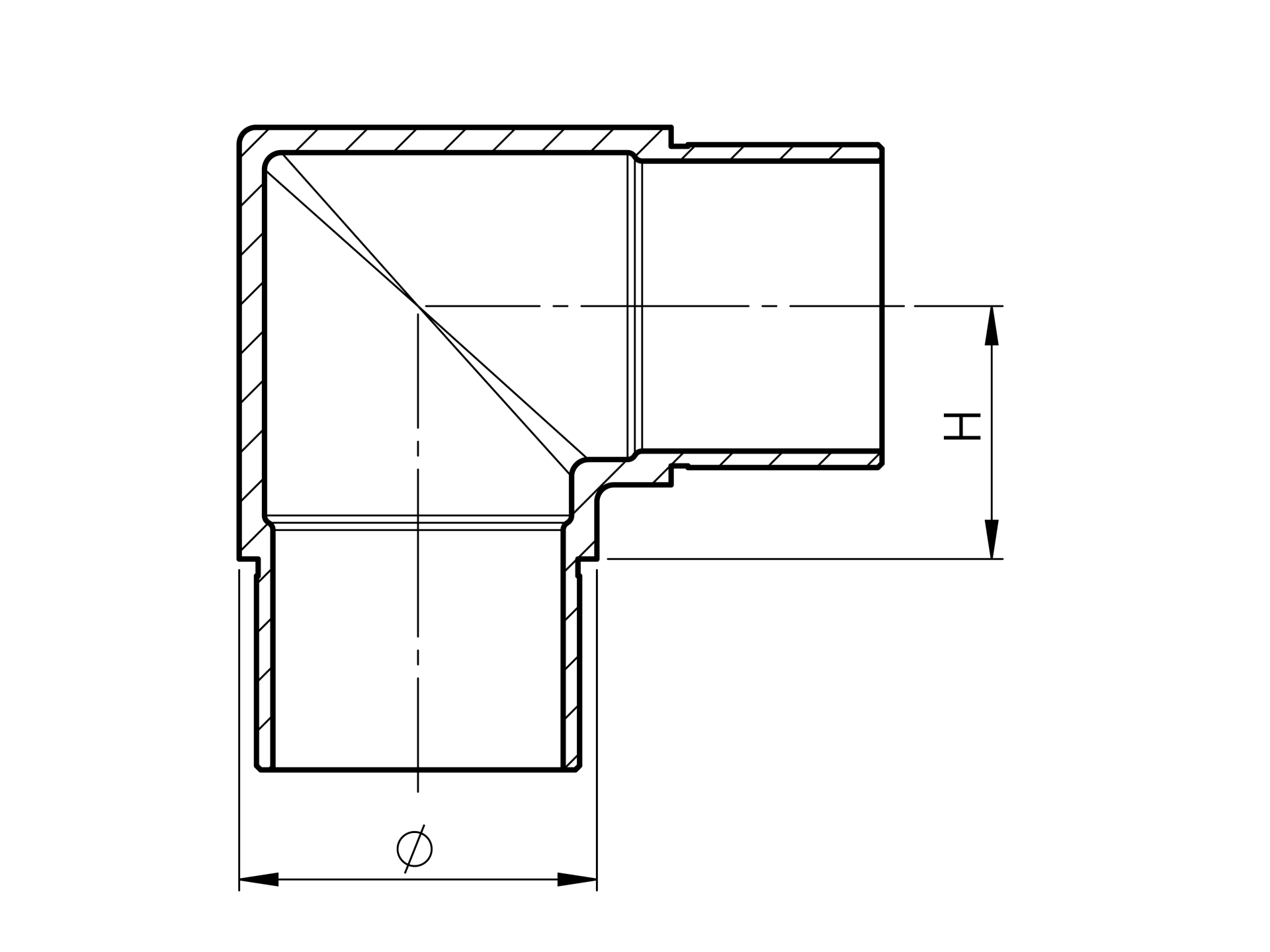 Handlaufbogen 90° V2A Ø 33-7x2 mm geschliffen-11-3610-A.4