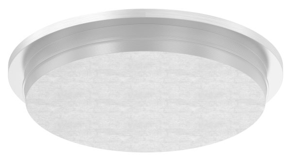 Einsteckkappe V2A Edelstahl Ø 42-4x2-5 mm leicht gewoelbt-11-6024.4