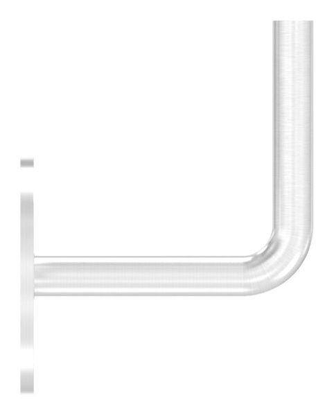 Handlaufhalter V4A Ronde Ø70x4 mm Buegel Ø12 mm Wandabstand 80 mm zum Anschweissen-88-1150300-V4A-G.V