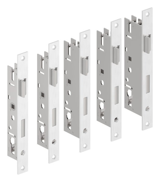 Rohrrahmenschloss verzinkt Edelstahl Abstand 72 mm Dornmass 22 mm-88-1140103.72