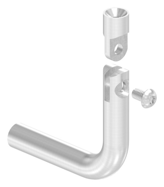 Edelstahl Gelenkbuegel Ø 14 mm - Kombi-Innengewinde M6-M8 -V2A-11-2341.4