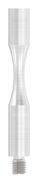 Edelstahl Traegerstift zum Biegen Ø 12 x 81 mm - mit Aussen- - Innengewinde -V2A-11-2172.4