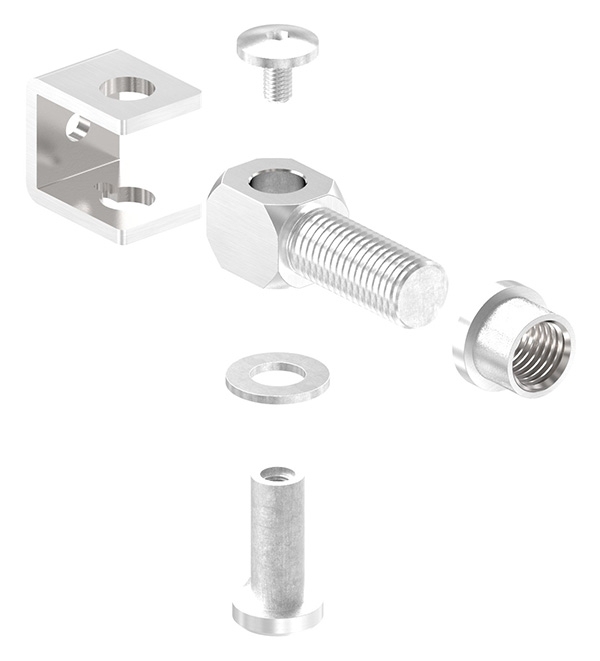 Torband - M20 - zum Anschweissen - verstellbar - V4A-11-3582.1