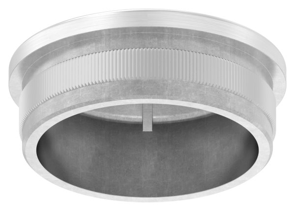 Rohrstopfen fuer Ø 48-3x2-0 mm leicht gewoelbt zum Einschlagen V4A-11-5212.1