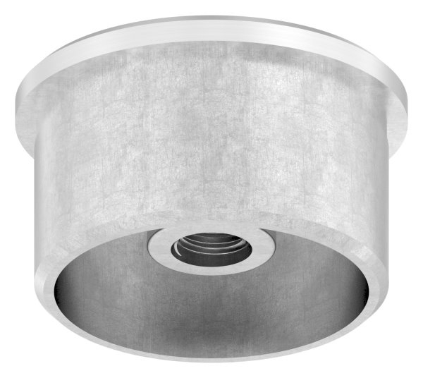 Rohrabschlussstopfen zum Kleben mit M8 fuer 42-4x2-0mm- V2A-11-3688.4