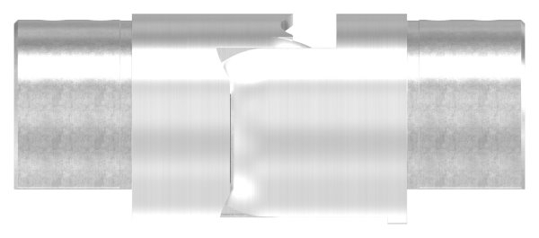 Verbinder flex- fuer Nutrohr 60-3 x 1-5mm- V4A-88-1160353.V4A