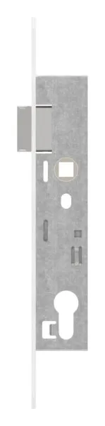 Rohrrahmenschloss verzinkt mit Langloch- Abstand 92 mm verzinkt- Dornmass 24mm-88-1140127.24