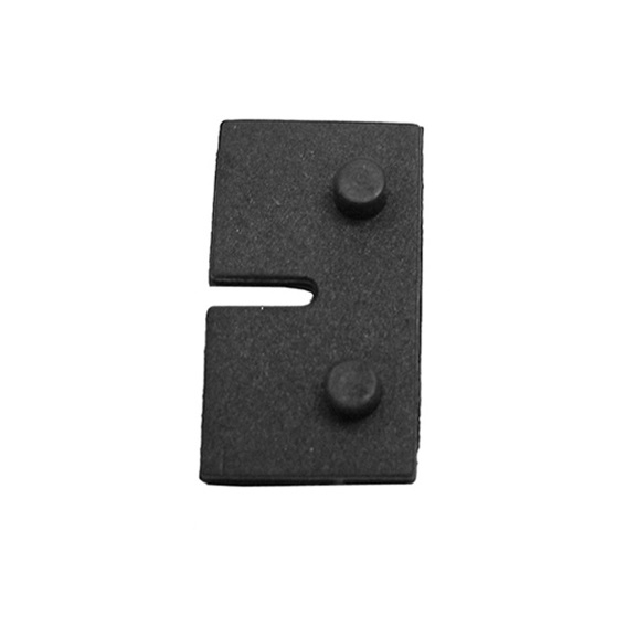 1 Paar Gummis zu Glasklemme 45x45x27 mm fuer 1-5 mm Blech-10-3001-A.0