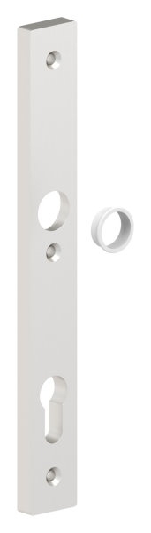 Alu-Zylinderlangschild - Masse- 30x245x10 mm - Form- vierkant - Aluminium EV1-12-3040.6