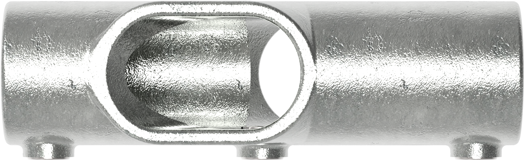 Rohrverbinder - Kreuzstueck 30-45° - 130D48 - 48-3 mm - 1 1-2- - Feuerverzinkt u. Elektrogalvanisiert-130D48