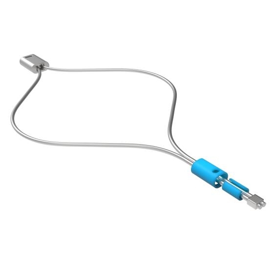 Seilclip Edelstahl AISI 316 fuer 2 Kabel 1-5 mm geschliffen-89-11A14UC150X9015-A.4