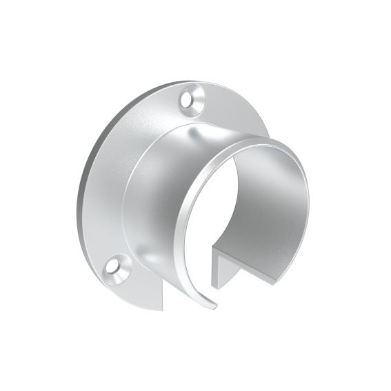 Handlaufhalter Flansch Aluminium LED Satin-ELOX Glasmontage-89-11AL6505050LEDSE-A.4