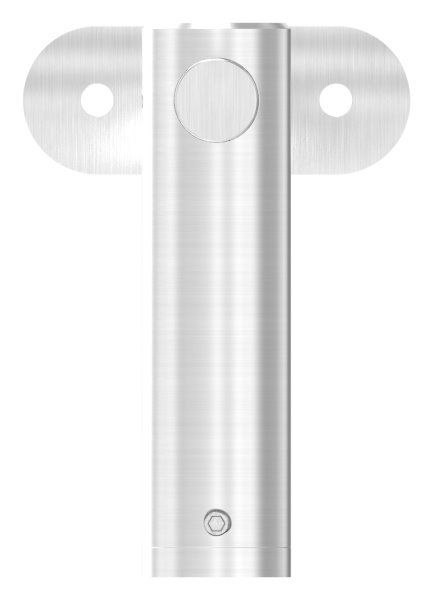 Handlaufhalter mit Gelenk und Halteplatte fuer flachen Anschluss V2A-11-2056.4