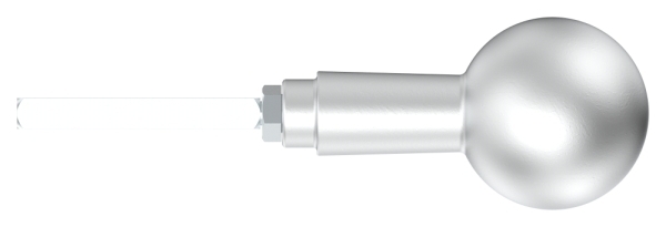 Alu-Tuerknopf drehbar mit Kugel Ø 55 mm - AMF Artikel- 16287-12-3017.6