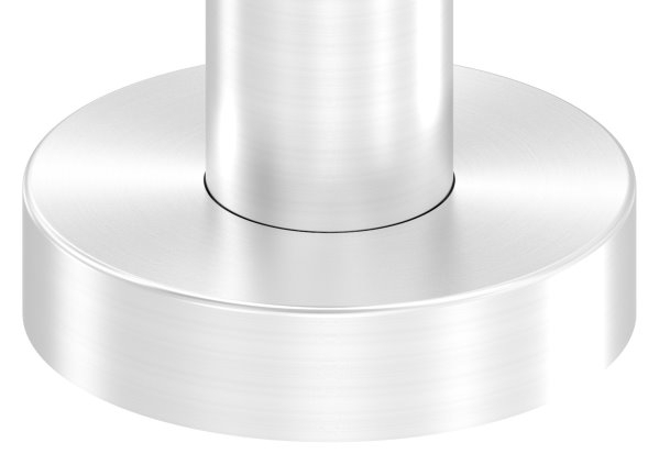Gelaenderpfosten - fuer 5 Querstabhalter M6 - Laenge- 880 mm - V2A-14-0002.4