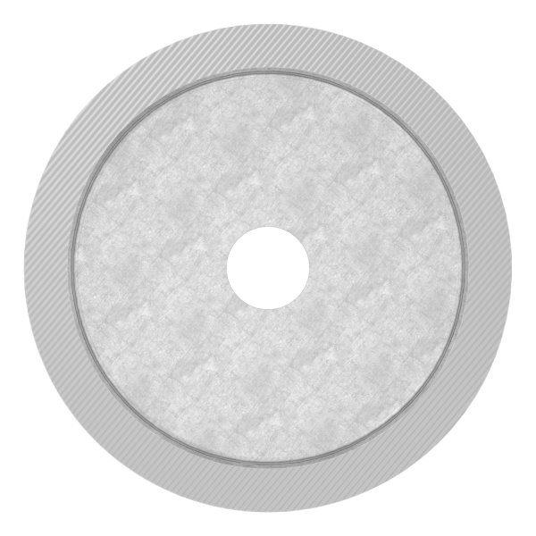 Glaspunkthalter-Unterteil Ø 62 mm- V2A- Hoehe- 30 mm-10-6200.4UT30