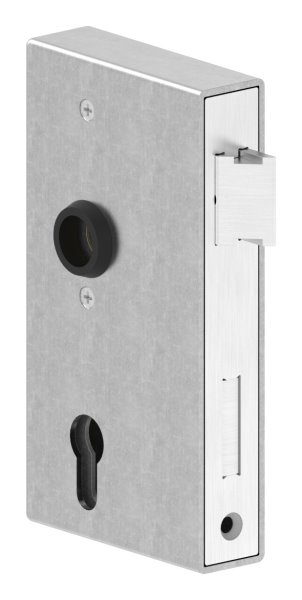 Schlosskasten - Masse- 173x94-5x30 mm - Dorn- 60 mm - Stahl -roh- S235 JR-30-3203.8