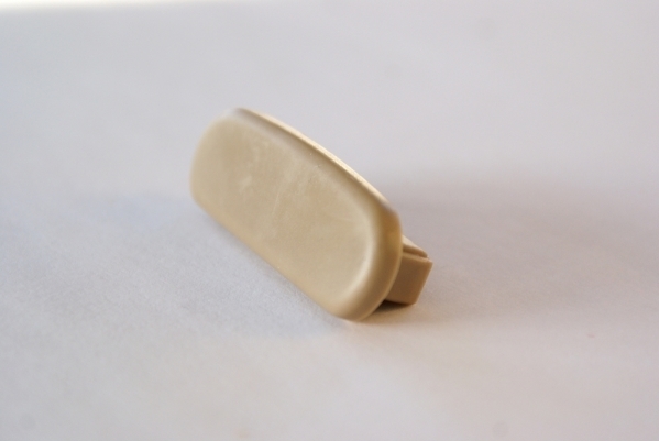 Endkappe Kunststoff fuer 40x8 mm graubeige-88-11EK-F408.010