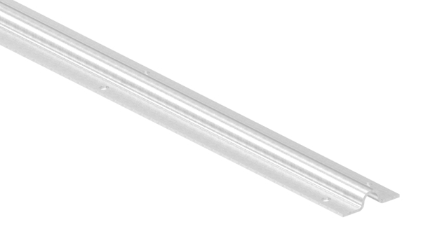 Laufschiene zum Aufschrauben Edelstahl V4A L = 2000 mm  oben 19 mm-88-1110201600-VA.V4A