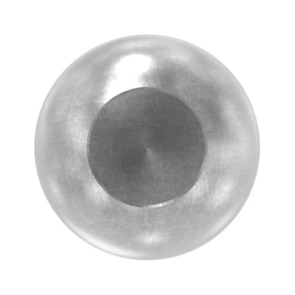 Kugel Ø 20 mm - mit Sackloch 10-2 mm - Stahl S235JR- roh-30-2736.8