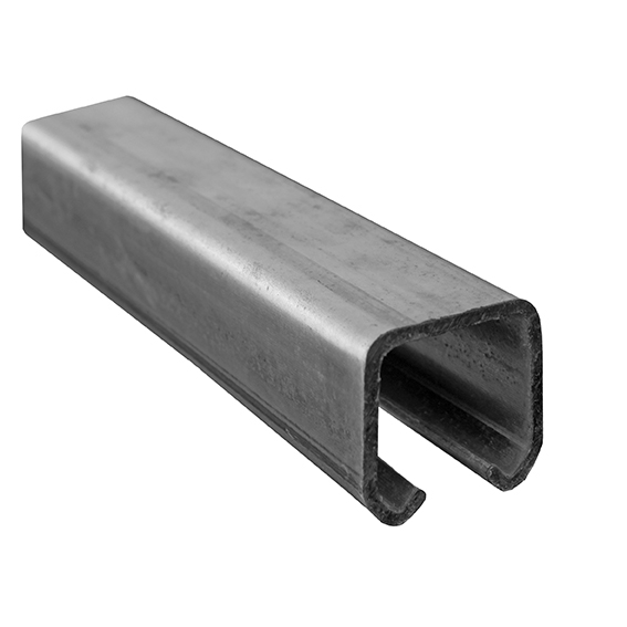 Laufschiene Stahl verzinkt 33 x 34 x 2-0 mm L = 6000 mm-89-11H1833X34ZN6000-A.4