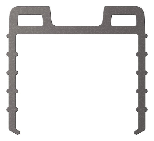 Keildichtung Glas 20-76 – 21-52mm- fuer Nut 24 x 24mm- Laenge 6m- EPDM-88-1160363-GU.6M