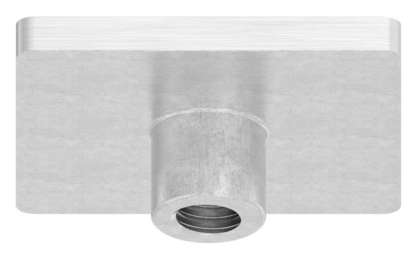 Platte fuer Rohr 40 x 40 mm zum Aufschweissen V4A-11-2417.1