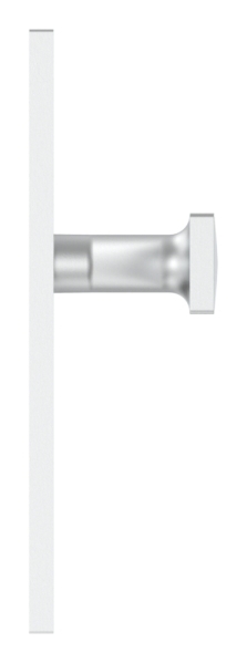 Alu-Tuerdruecker - Masse- 30x245x10 mm - Form- gekroepft - Aluminium EV1-12-3051.6