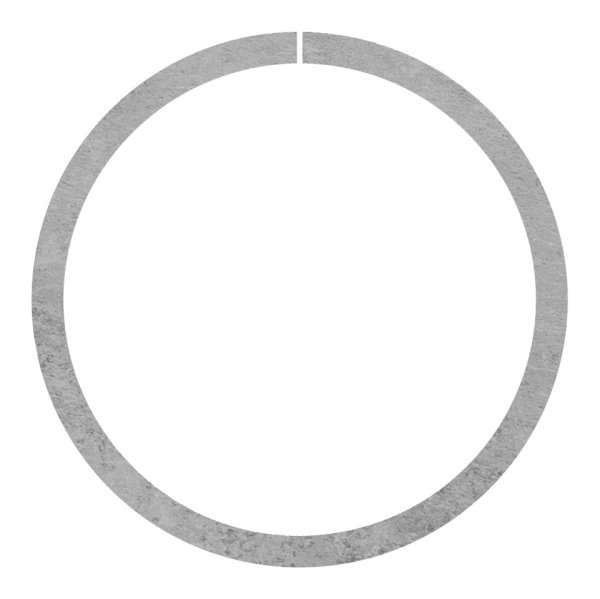 Ring - Material- 12x6 mm - Aussen-Ø 100 mm - Stahl S235JR- roh-30-1933-100.8