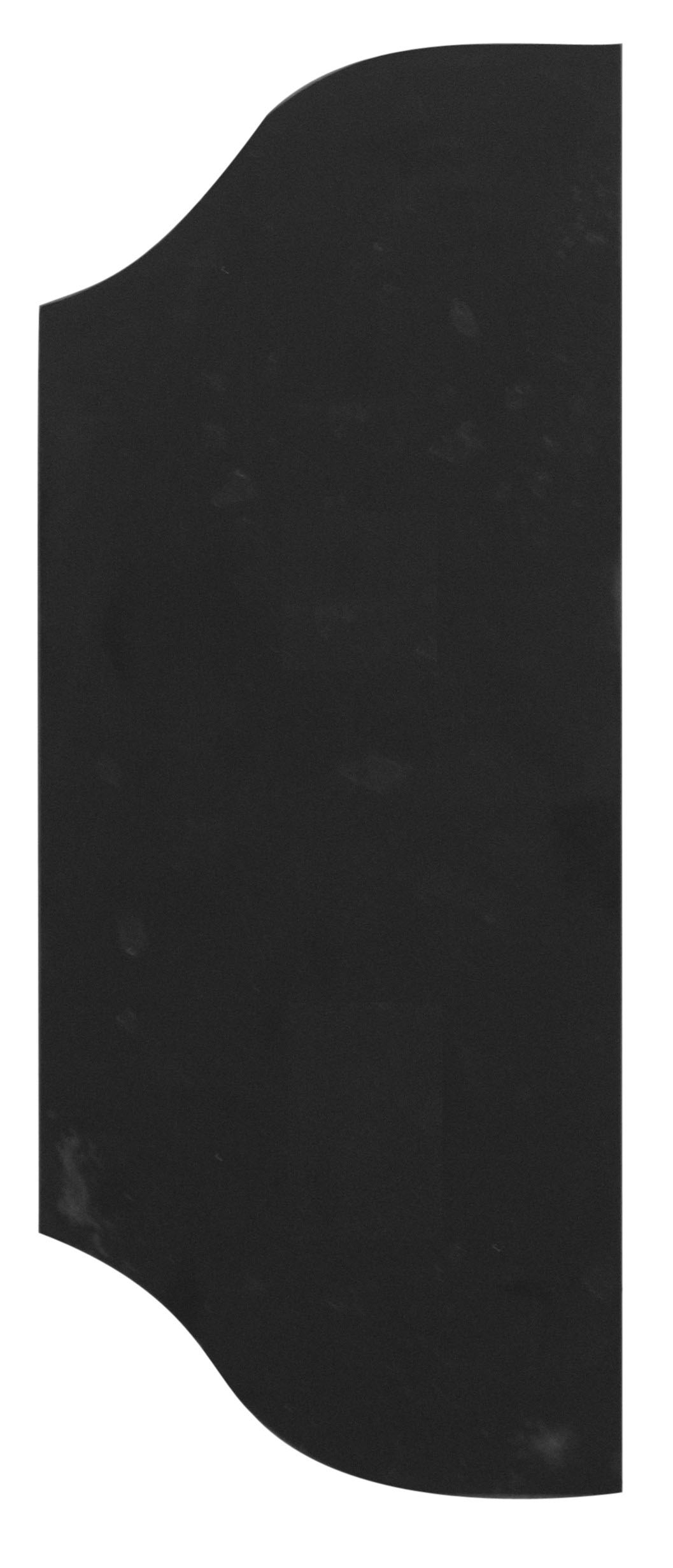 Tor-Schlossplatte Stahl 265x105 mm 3 mm Rohzustand ohne Oeffnungen-89-11D114H3S-A.4