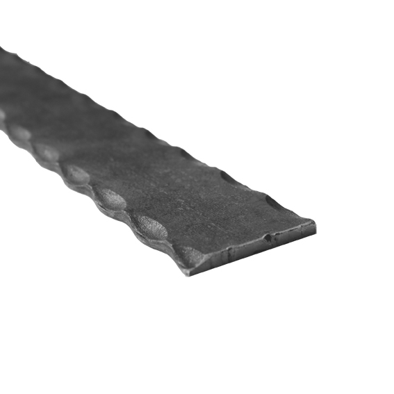 Flacheisen Stahl roh 30 x 5 mm L=3000mm verziert-89-11P002B30X53M-A.4