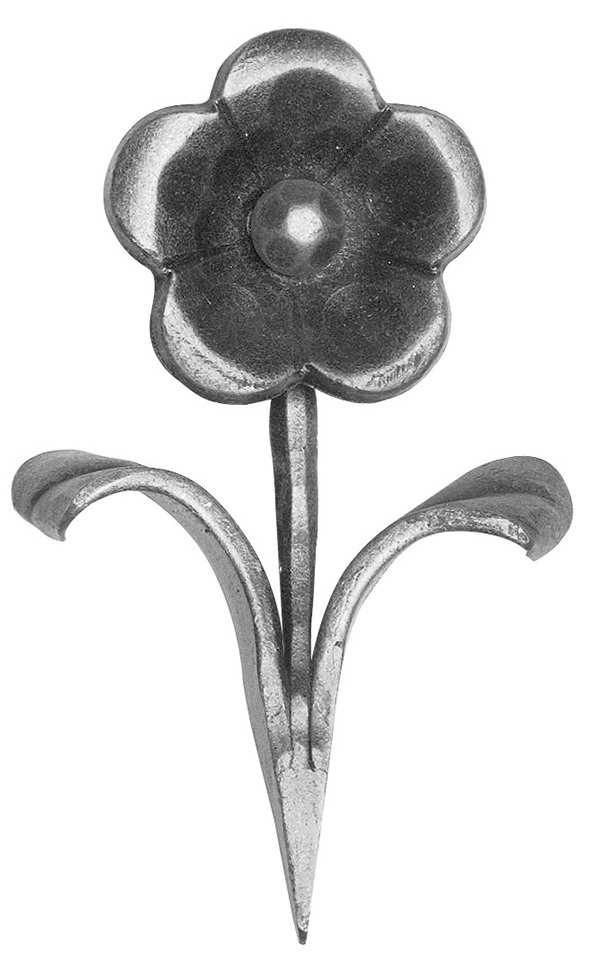 Zubehoerteil - Blume - Stahl -Roh- S235JR-30-1701.8
