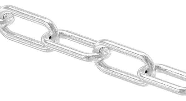 Langgliedrige Kette Edelstahl V4A Ø 6 mm DIN 763-88.11101200006