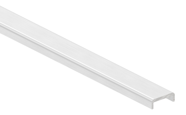 Kantenschutz EXTRA SLIM- fuer Glas 12-00 - 13-52mm- L=2m- Aluminium E4-EV1-88-1180581-ALU.2M