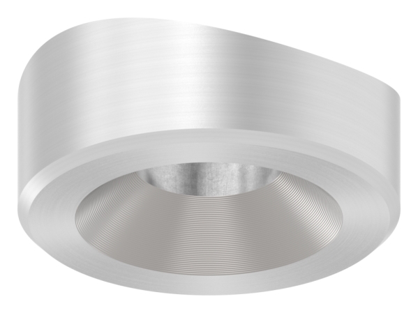 Ausgleichsstueck Edelstahl V2A fuer Rohr Ø 42-4 mm- Ø 18 mm- Bohrung Ø 7 mm gesenkt-88-1151341-240.42