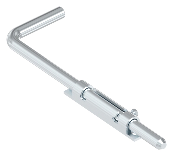 Bodenschieber - Torriegel - Laenge- 300 mm - verzinkt - zum Anschrauben-30-3861.8