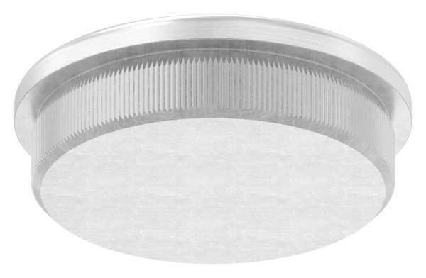 Rohrstopfen fuer Ø 42-4x2-0 mm leicht gewoelbt zum Einschlagen V2A-11-5027.4