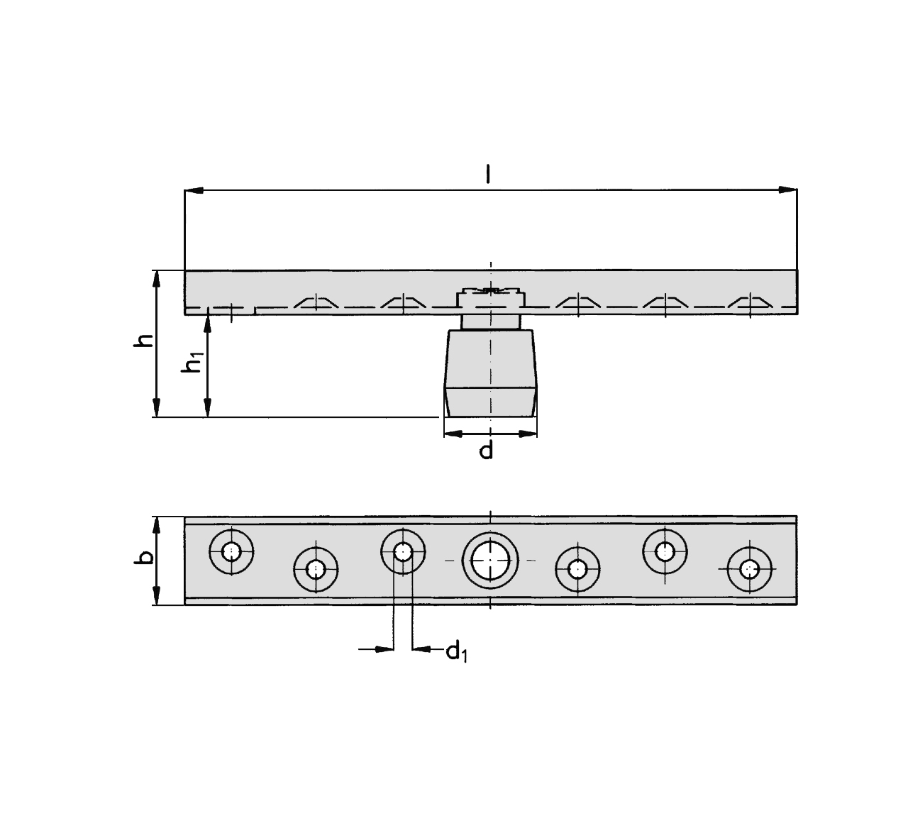 Bodenfuehrungsrolle Schiebetor MEA verzinkt Ø 10 mm 10336282-60-0187.7