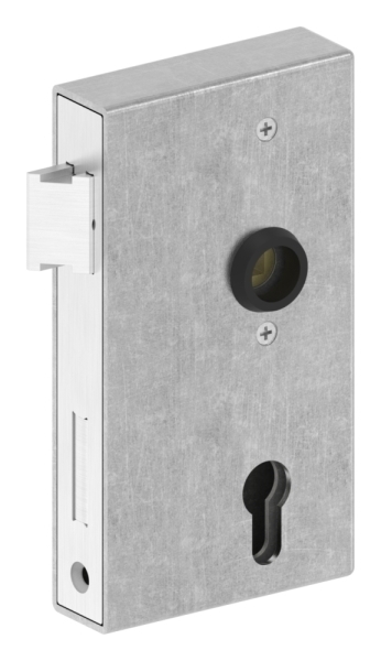 Schlosskasten - Masse- 173x94-5x30 mm - Dorn- 60 mm - Stahl -roh- S235 JR-30-3203.8