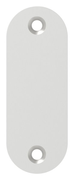 Alu-Kurzschild - Masse- 32x87x8 mm - Aluminium EV1-12-3034.6