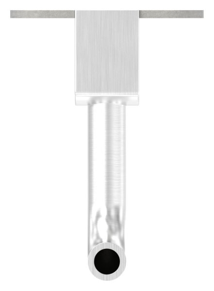 LED-Anschlussplatte V2A Stift 300mm fuer Nut 24x24mm Kabeldurchfuehrung-88-11LED-NU-300-240.KD