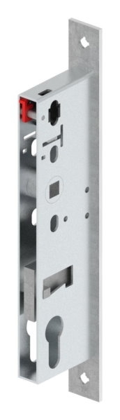 Rohrrahmenschloss verzinkt mit Dornmass 40mm- mit Anti-Panikfunktion E-88-1160103-AP.E