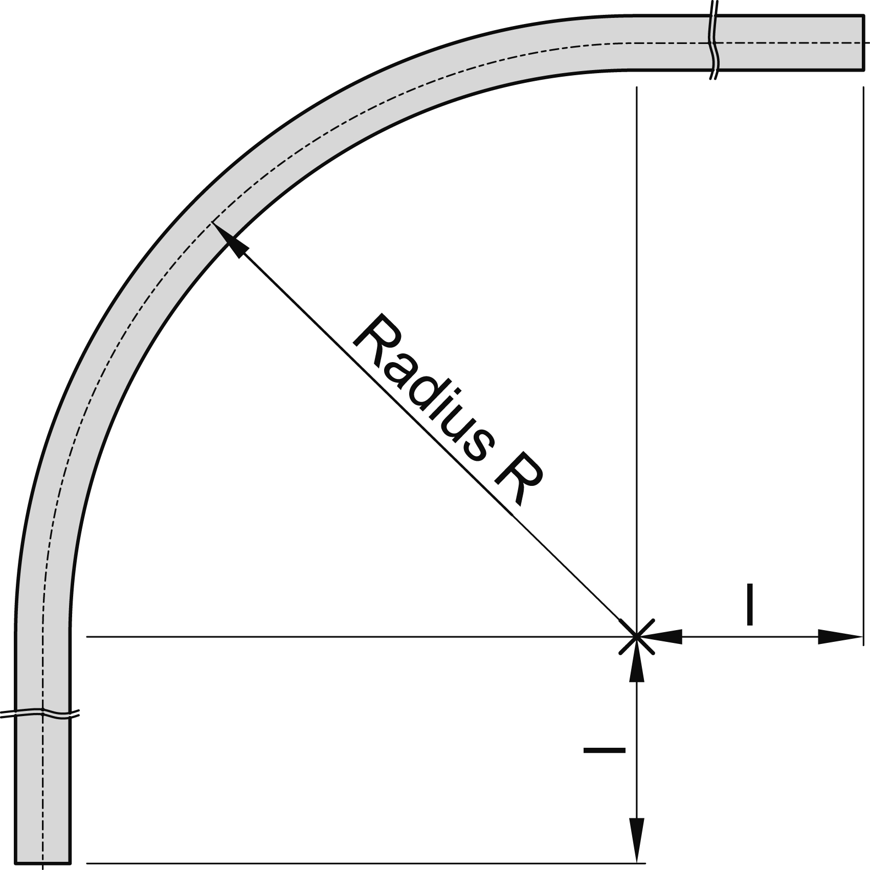 Laufrohrbogen Schiebetor MEA Gr- 4 verzinkt 90 Grad 10337047-60-0209.7