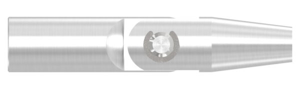 Gelenk Wandhalter Edelstahl V2A M10 Gewinde Rechtsgewinde geschliffen Korn 240-88-1150640-240-GL.R