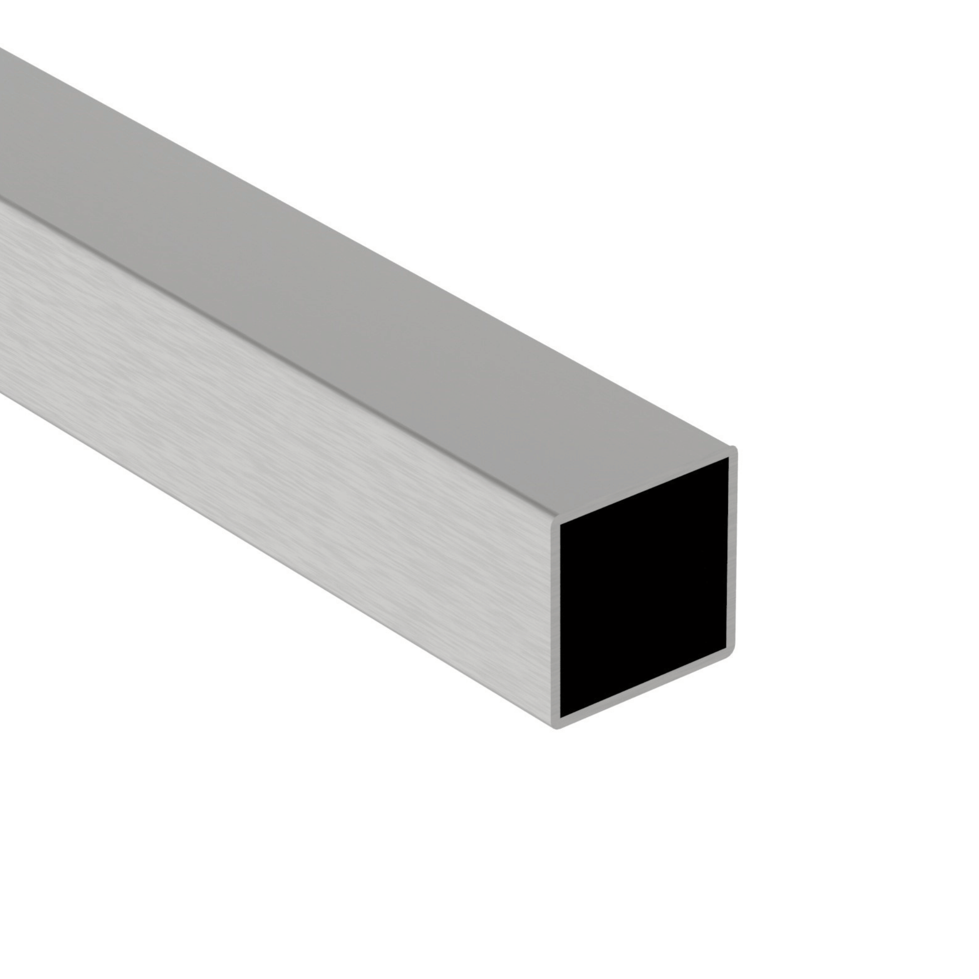 Quadratrohr Edelstahl 40 x 40 x 2 mm geschliffen 3000 mm-89-11A40X40X23000-A.4
