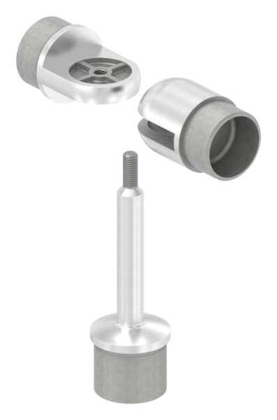 Rohrabschlussstopfen V2A fuer Rohr 42-4 x 2-0 mm mit Gelenkstueck-88-1160455.240