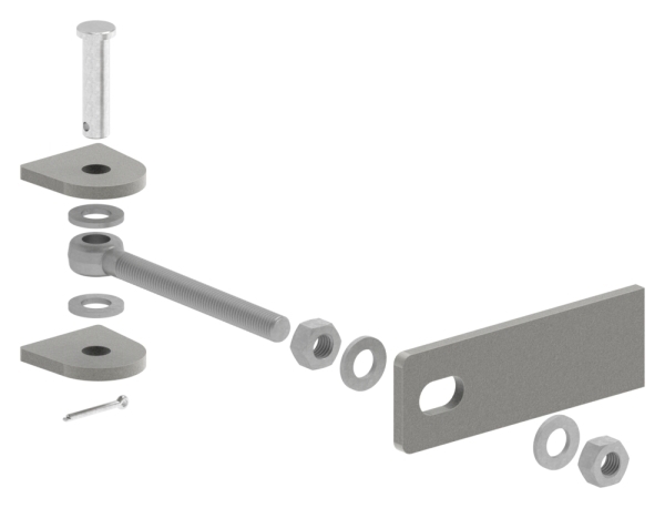 Torband M12- feuerverzinkt- Bolzen V2A-88-11122.M12