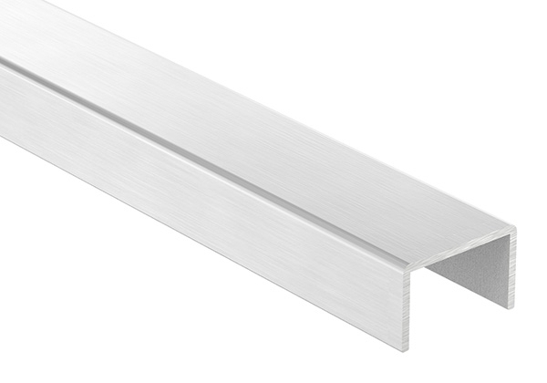 U-Profil - Masse- 32x20x2 mm - Laenge- 6000 mm - Aluminium elox- E4-EV1-12-4005.6