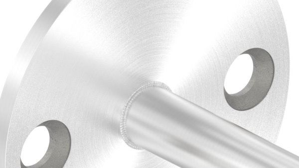 Handlaufhalter V4A Ronde Ø70x4 mm Buegel Ø12 mm Wandabstand 80 mm zum Anschweissen-88-1150300-V4A-G.V