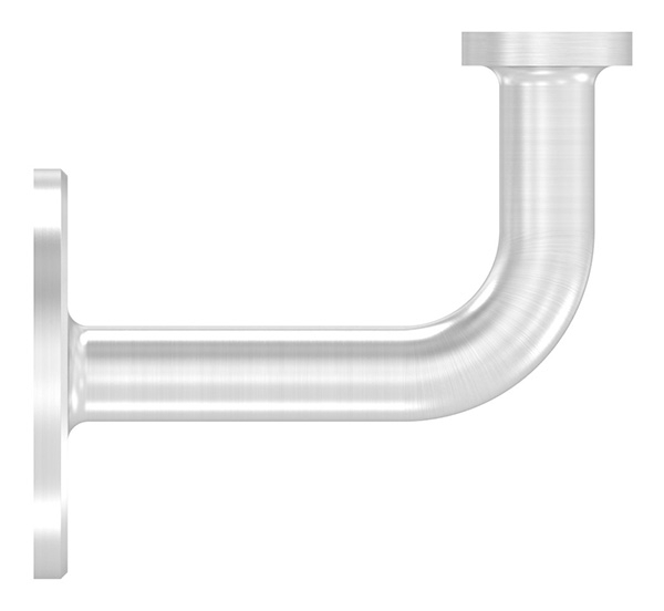 Handlaufhalter V2A Ronde Ø 60x5 mm- Wandabstand 75 mm- Kabeldurchfuehrung fuer LED-88-1150218-240.00